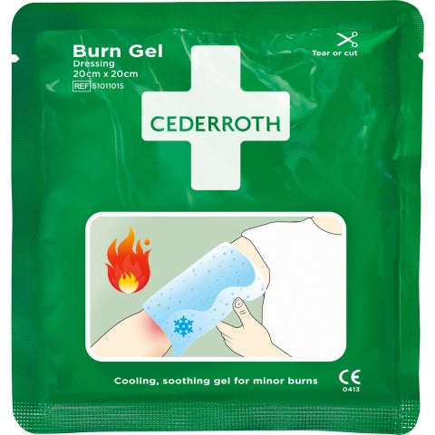 111114 BURN GEL 20X20CM - DPI e Sicurezza - Neri