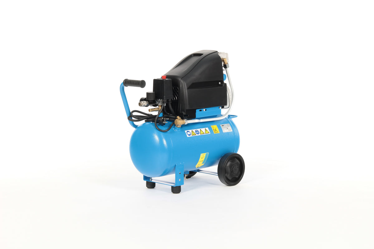 Compressore 24 litri Pole Position L25P - 2.5Hp, 10bar Abac