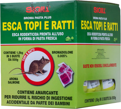 Sigill Esca Topi e Ratti - Insetticidi E Repellenti - NPT Sigill