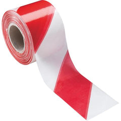 Nastro segnaletico bianco e rosso 7 cm x 200 m Help HD Neri 157012