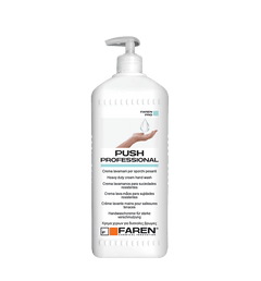 صابون يدين كريمي بمادة كاشطة، طراز Push Professional، من Faren