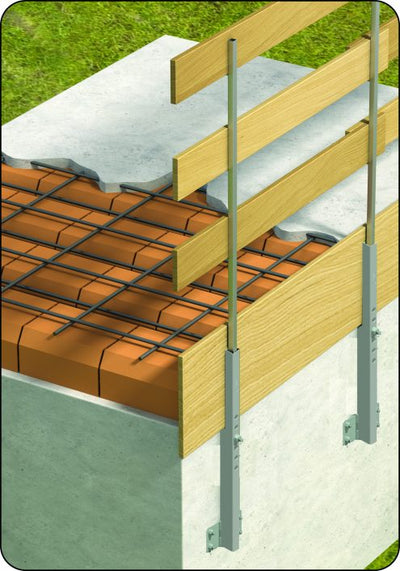 Parapetto per armatura solai Cl.A 24A-24B-24C CSC Edilizia