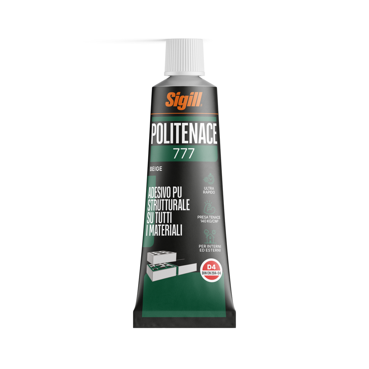 Adesivo Sigill Politenace Beige 777 NPT Sigill