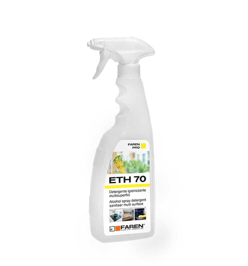 DETERGENTE IGIENIZZANTE BASE ALCOLICA 70%