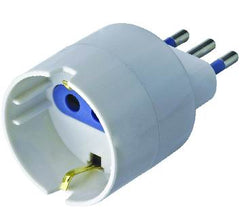 Adaptadores Schuko clavija 10A Vigor