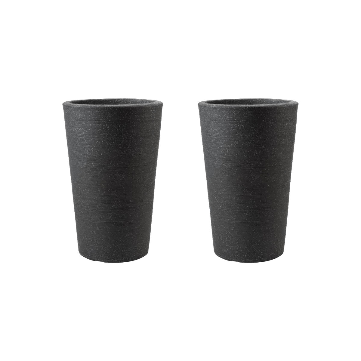 Varese Medium Planter 35cm Set of 2 - Granite Keter