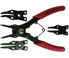 Circlip pliers, 3 interchangeable tips, Vigor