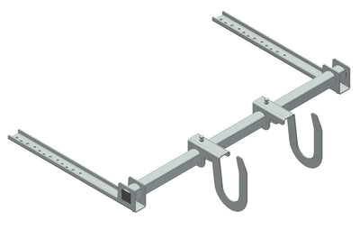 Gancio scala per lamiere completo di rivetti CSC Edilizia