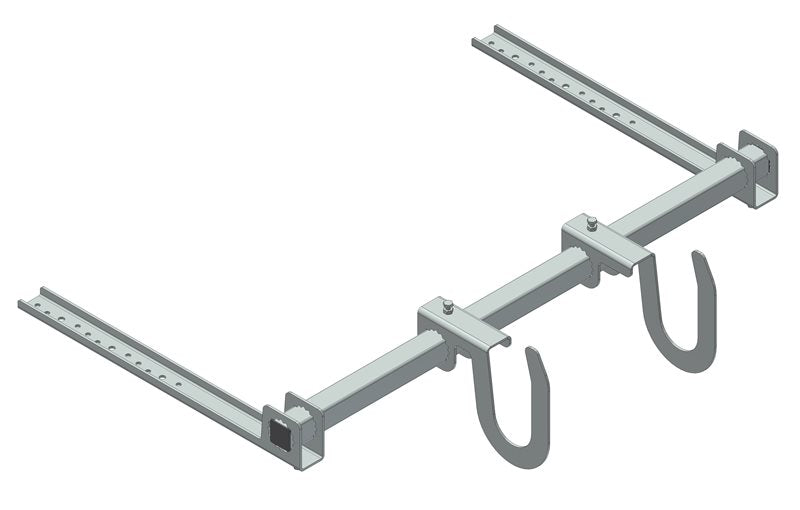 Gancio scala doppia regolazione per tetti piani e inclinati 380B CSC Edilizia