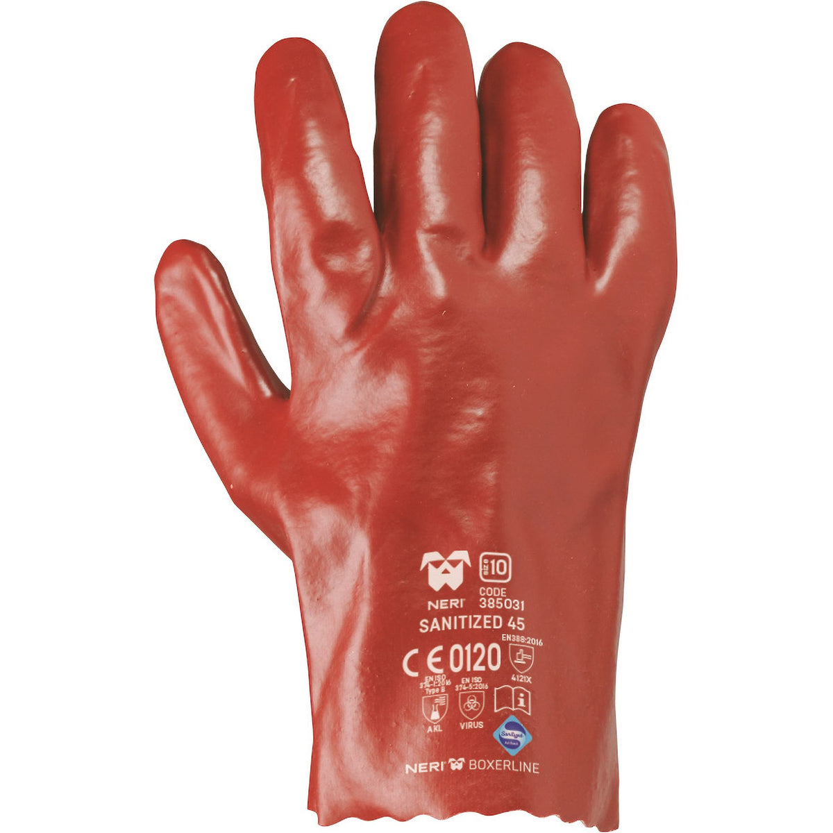 Guanto PVC Sanitized Neri 385031