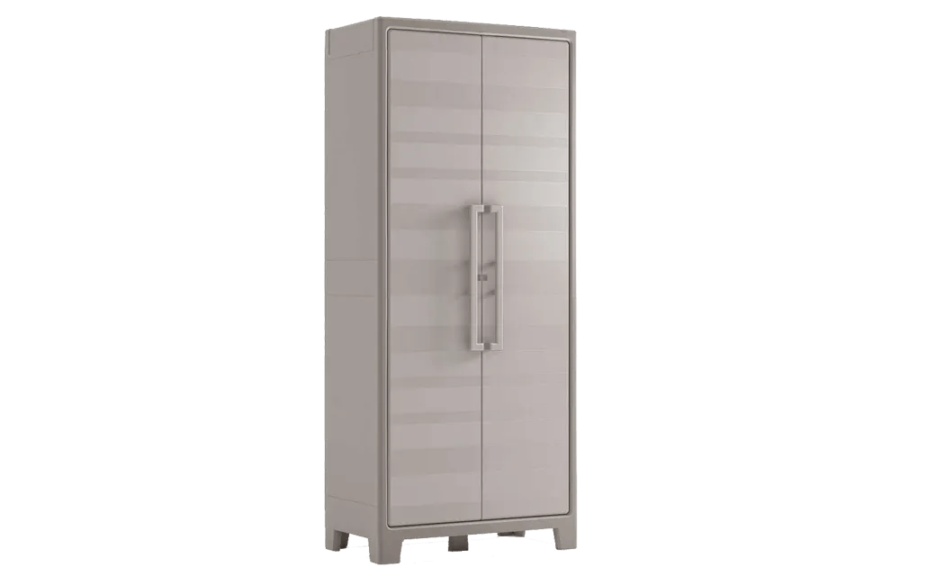 Armadio alto 4 ripiani Gulliver sabbia/beige 80x44x182 cm Keter