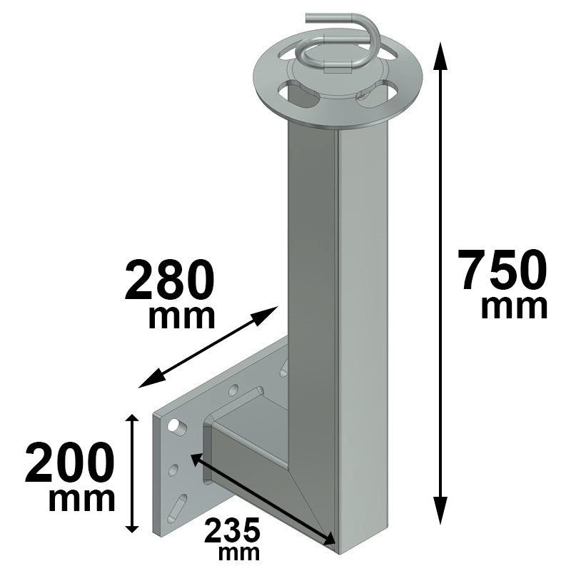 Torretta per bordi CSC Edilizia 403-75H