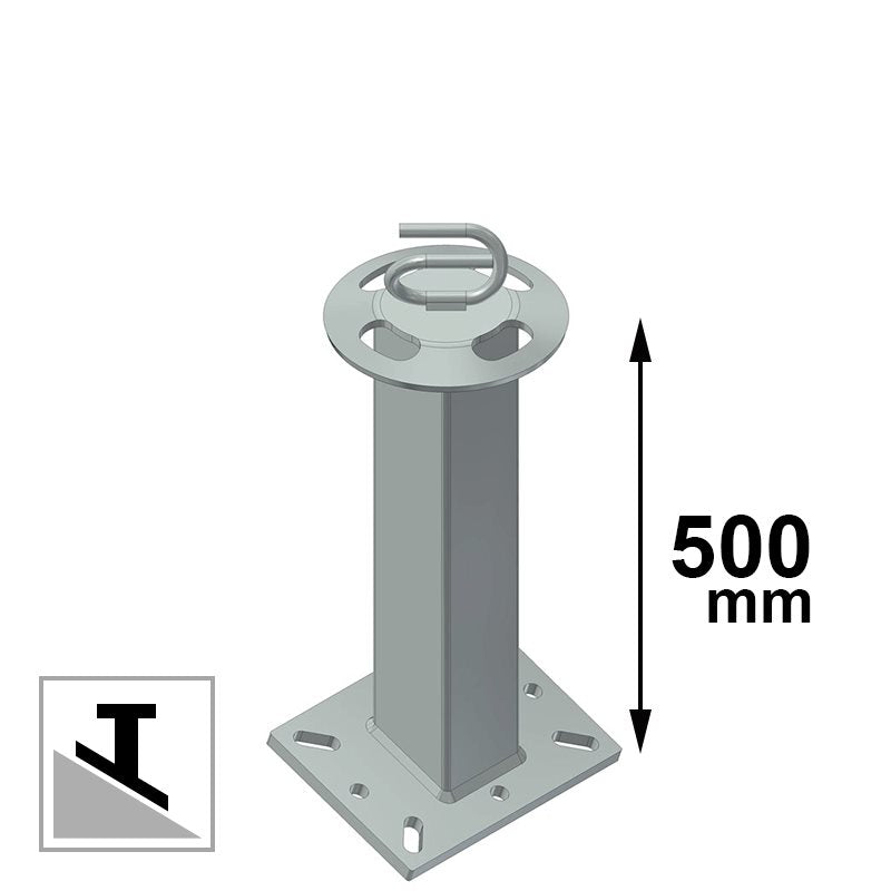 Torrette base inclinata tipo A – C CSC Edilizia 404-50