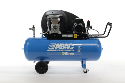 Expert A39B-0 CM3 - Compressore a pistone oilfree - Avviamento a cinghia - Monofase Abac