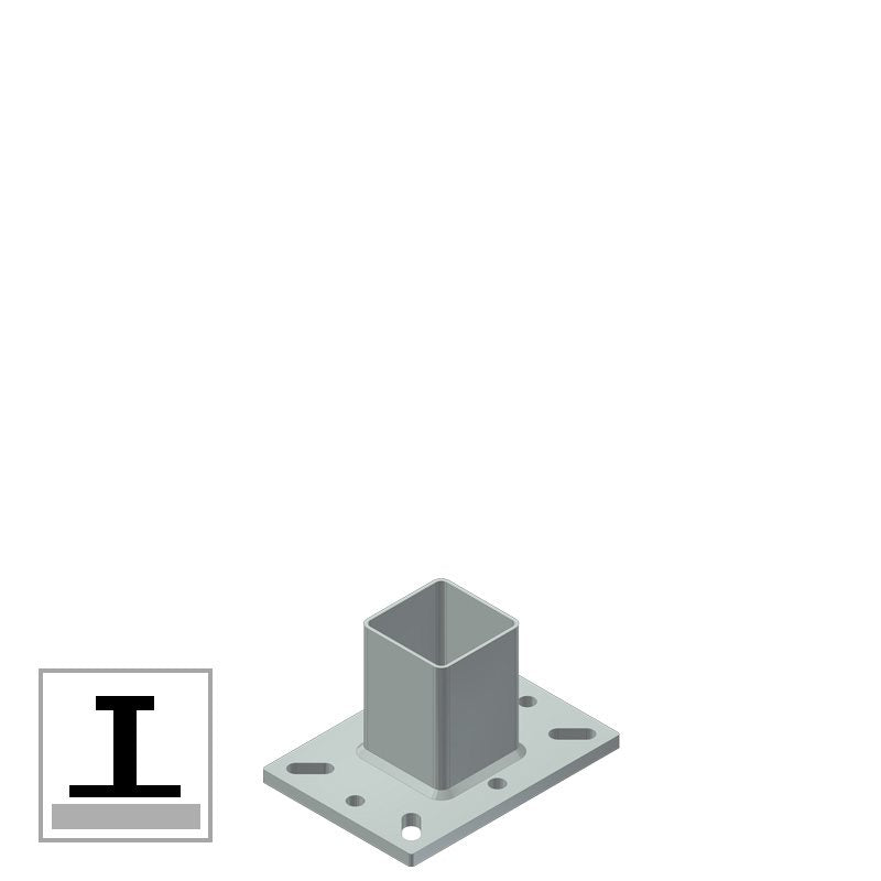 Base per torretta indeformabile a nido d’ape CSC Edilizia 425-02