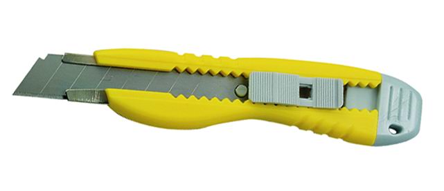Coltelli Lama Spezzare Vigor Metal/Guide Gialli Big 18 Mm