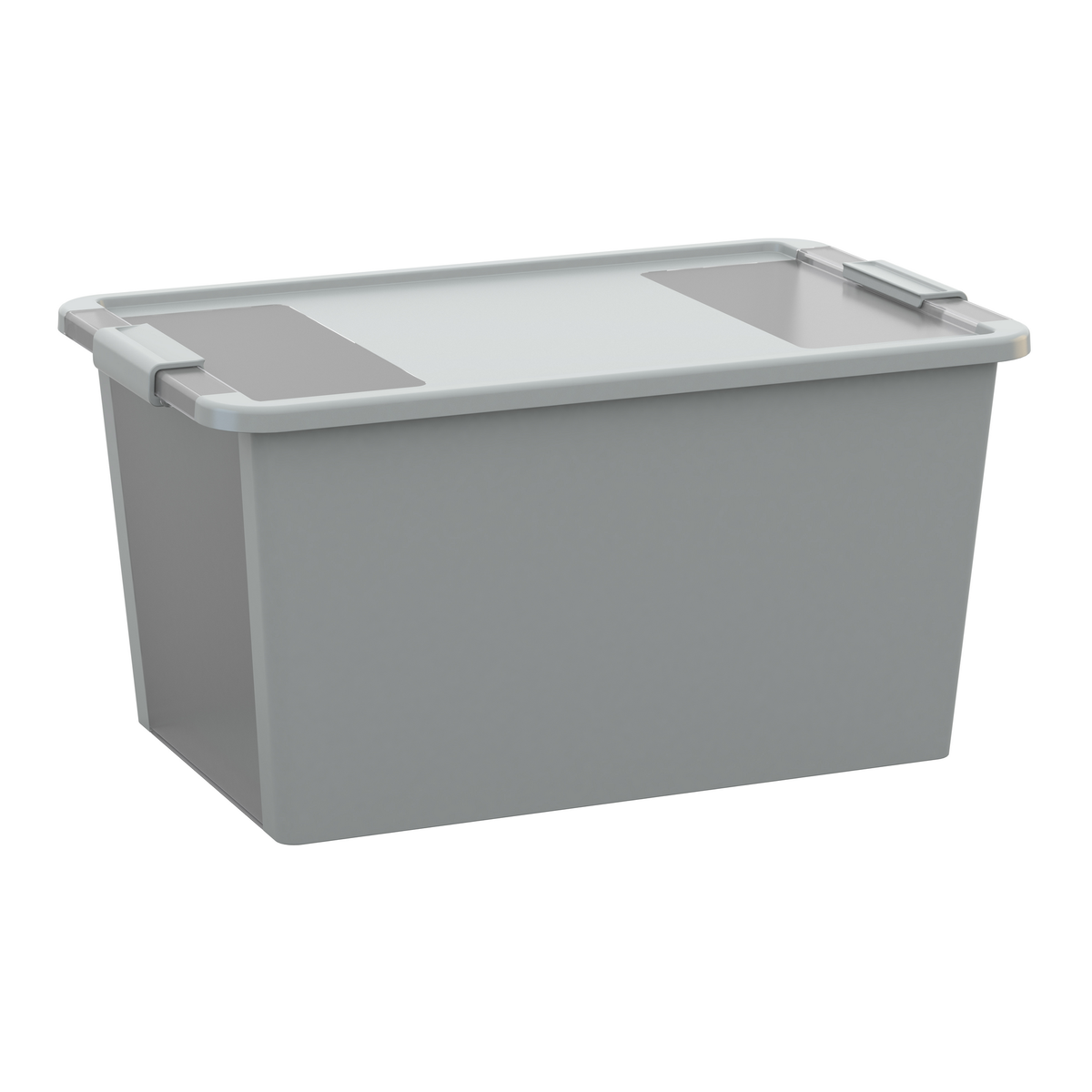 Contenitore con coperchio Bi Box L 40 L 55x35x28 cm grigio street Keter