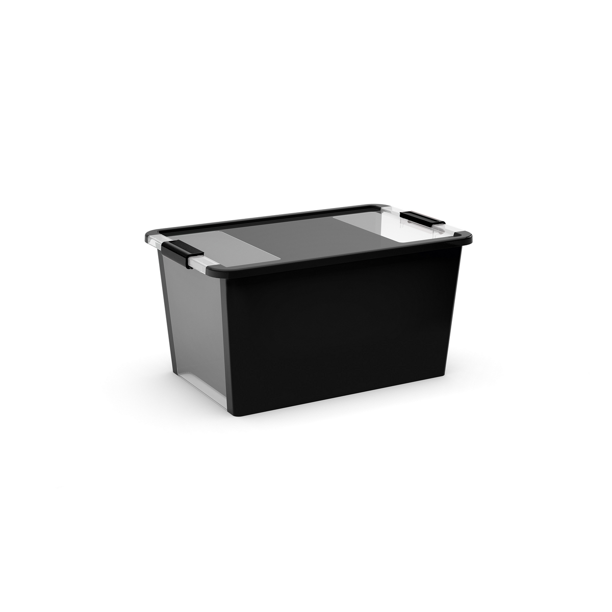 Contenitore con coperchio Bi Box L 40 L 55x35x28 cm nero Keter