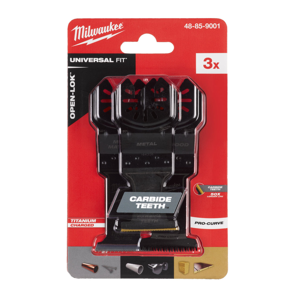 Multi-tool accessories-Open-Lok sets Milwaukee