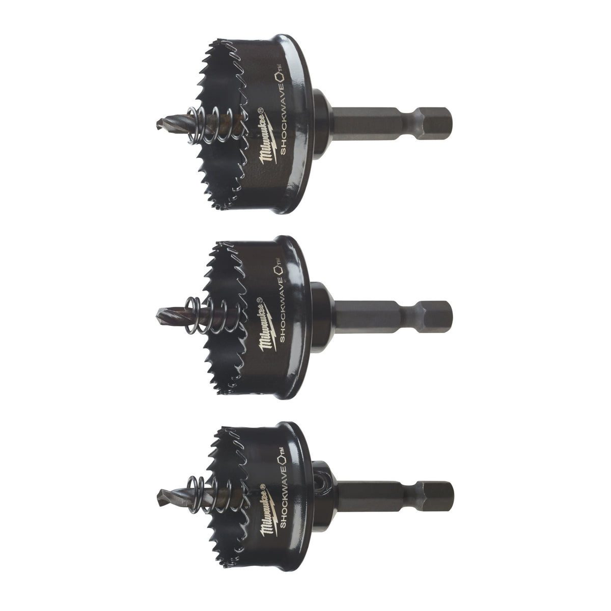 Seghe a tazza SHOCKWAVE (per avvitatori ad impulsi) Milwaukee