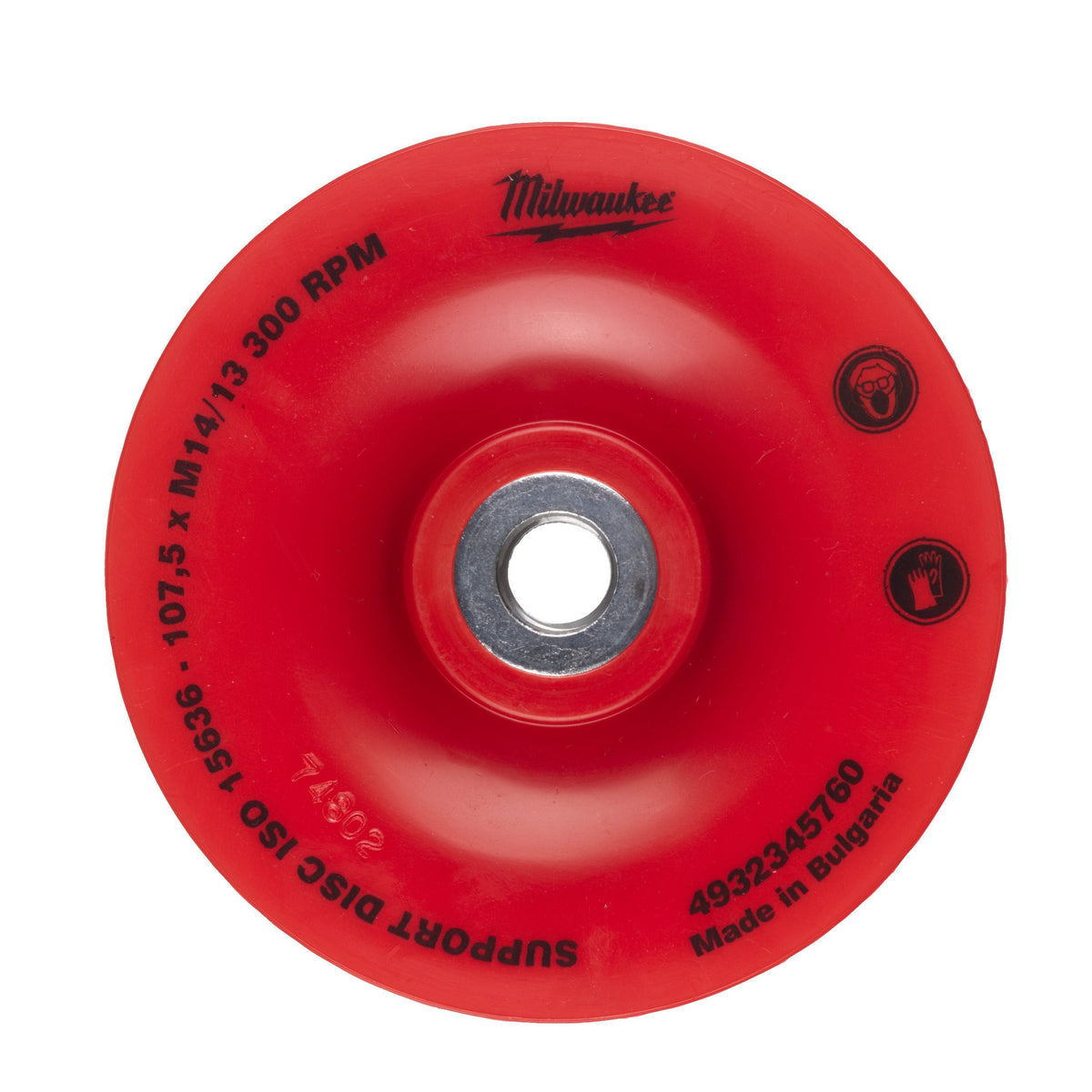 Flexible Backing Pad — Platorello in plastica flessibile Milwaukee