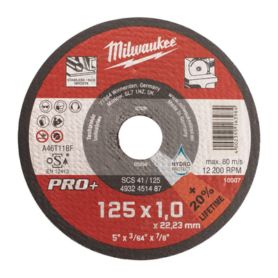 Dischi da taglio sottili PRO+ Milwaukee