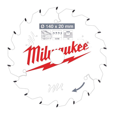 Lame per seghe circolari per utensili portatili Milwaukee
