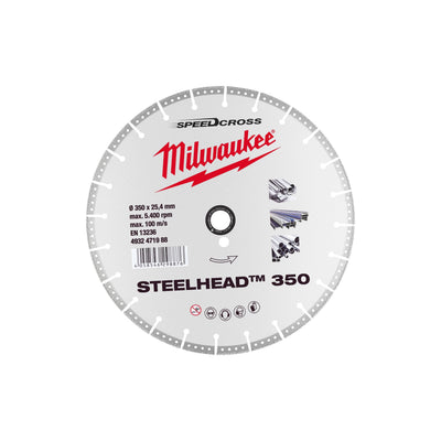Disco diamantato STEELHEAD - ACCIAIO e ACCIAIO INOX Milwaukee
