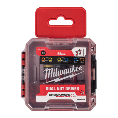 Shockwave dual nut drivers Set Milwaukee