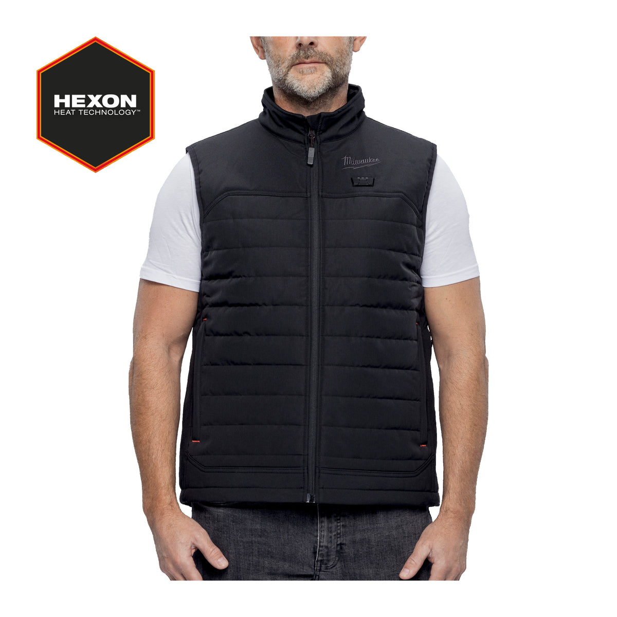 Gilet Piumino Riscaldato Hexon M12 Nero Milwaukee