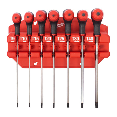 Chiavi torx con impugnatura - Set magnetico Milwaukee