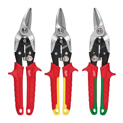 Set cesoie doppia leva - 3 pezzi Milwaukee