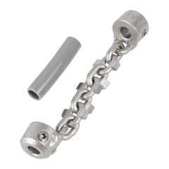 Chain with carbide inserts for high-speed drain cleaning machine M12 HSFSM Milwaukee