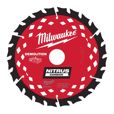 Circular Saw Blades - Demolition Milwaukee