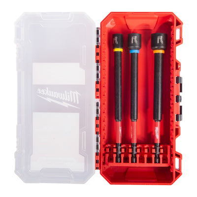 Shockwave Nut Driver long Set (3) Milwaukee