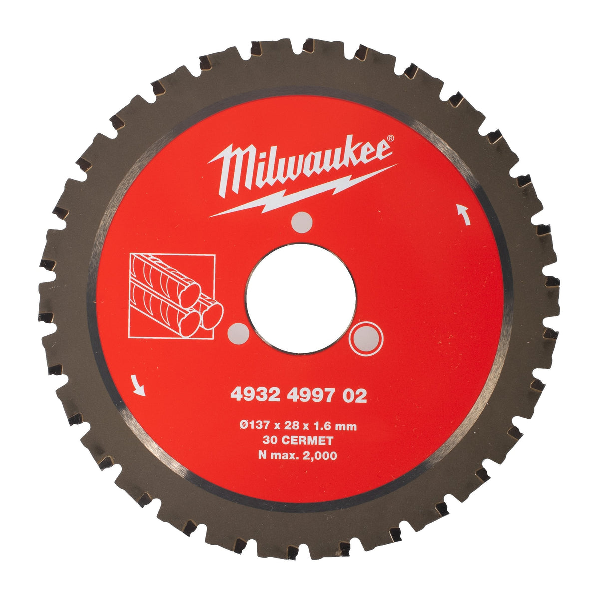 Circular saw blades for rebar cutter Milwaukee