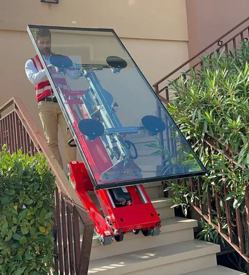 Svelt Carrello Elettrico Saliscale Cingolato per Vetri