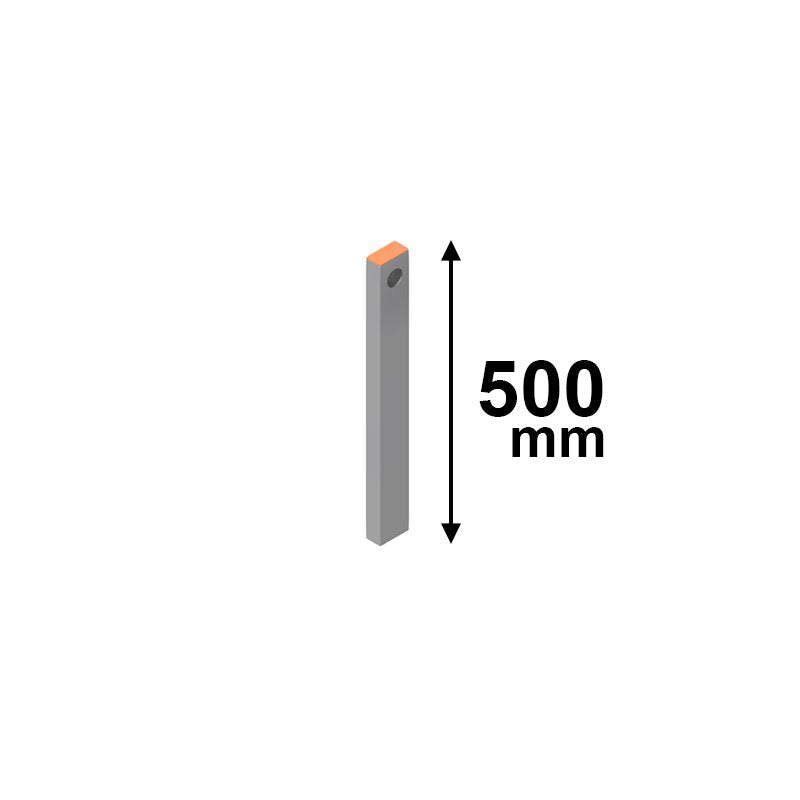 Horizontal low aluminum transom 50-2 CSC Edilizia