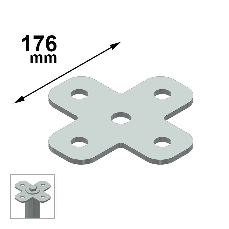 Farfalla estremità 501 CSC Edilizia