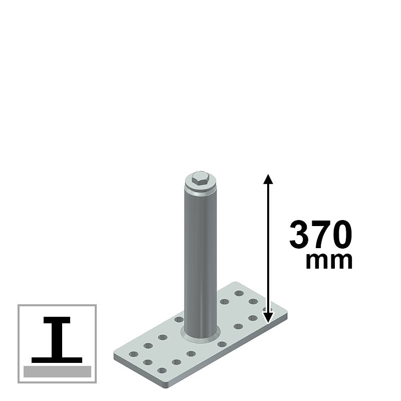 Palo indeformabile con dissipatore tipo A – C CSC Edilizia 503-35