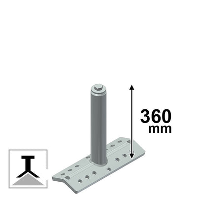 Palo indeformabile con dissipatore tipo A – C CSC Edilizia 506-35