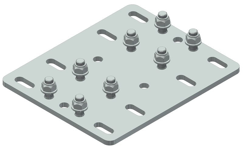 Base allargata per pali combo 531 CSC Edilizia