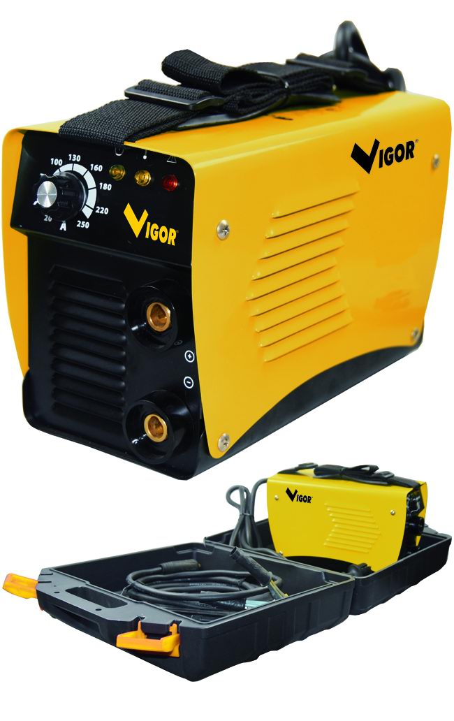 Saldatrici Vigor Inverter 140 Kit Valigetta C/Access.
