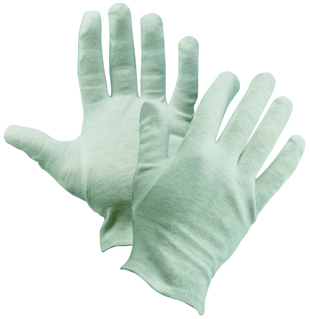 Guanti Vigor Cotone Interlock Bianchi Non-Dpi Mis. 8 M