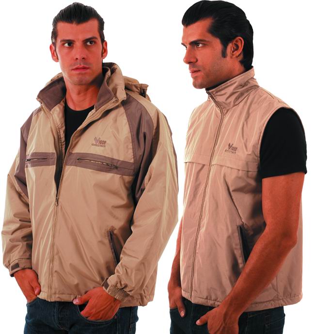 Giacconi Vigor Anorak 3-1 Beige Interno Gilet Taglia Xxl
