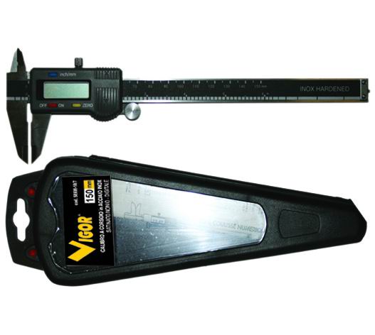 Vigor Calibri A Corsoio Nonio Inox Digitali 150 Mm