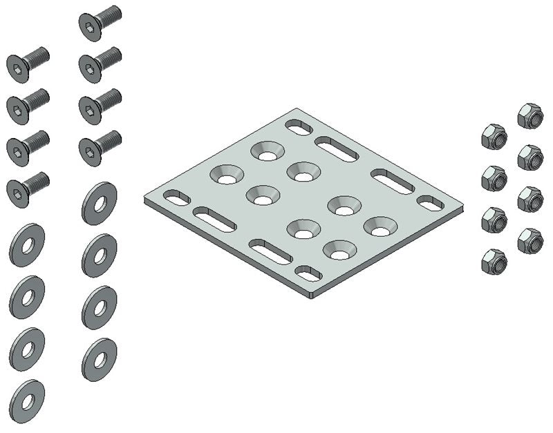 Base allargata palo Light 601M CSC Edilizia
