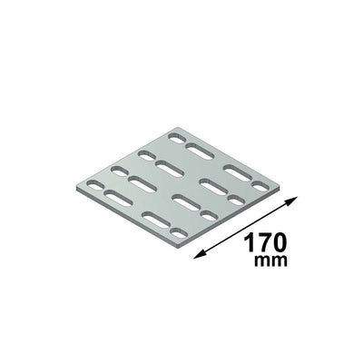 Contropiastra per base allargata 601N CSC Edilizia