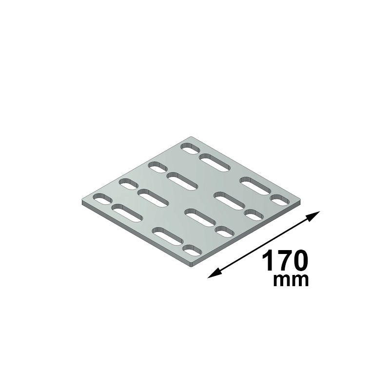Contropiastra per base allargata 601N CSC Edilizia