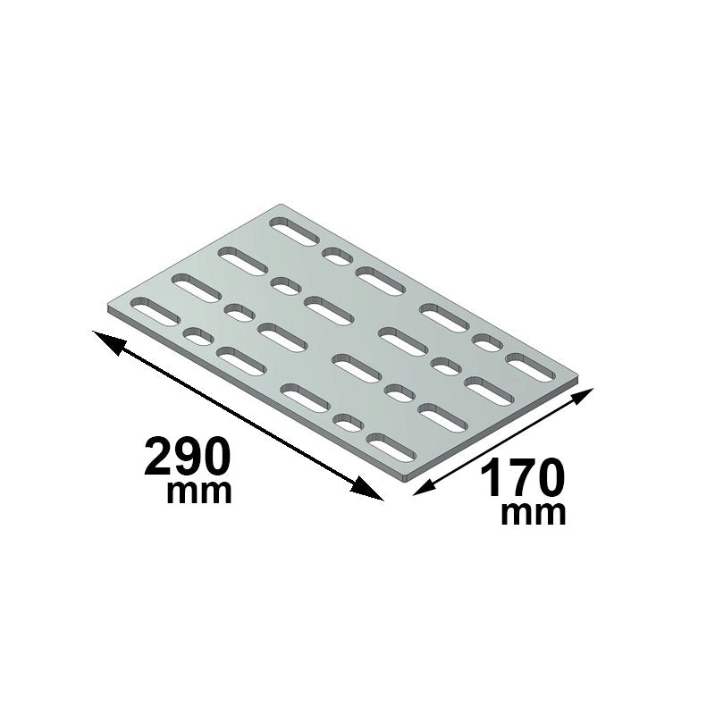 Contropiastra per base allargata 601V CSC Edilizia